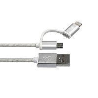 Klip Xtreme - USB cable - Apple Lightning / Micro-USB Type B